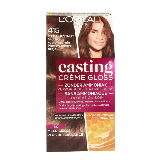 Casting Casting creme gloss 415 Iced chestnut  1 Set