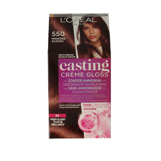 Casting Casting creme gloss 550 Licht Mahoniebruin 1 Set
