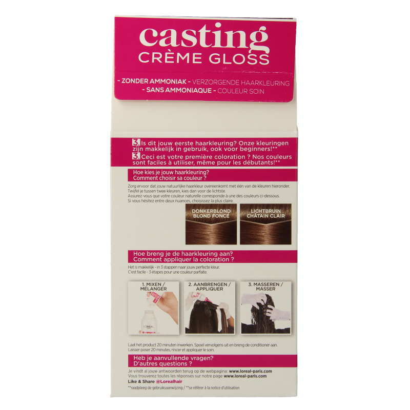 Casting Casting creme gloss 600 Cappuccino 1 Set