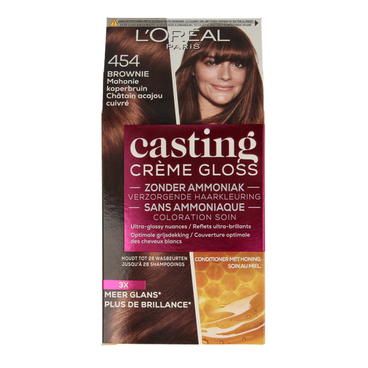 Casting Casting creme gloss 454 Brownie  1 Set
