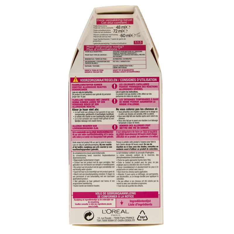 Casting Casting creme gloss 454 Brownie  1 Set