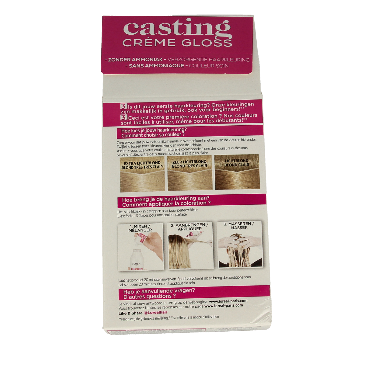 Casting Casting creme gloss 1010 White chocolate 1.00 Set