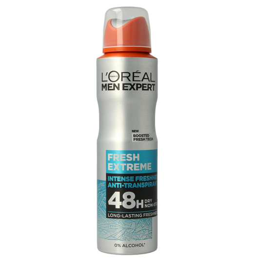 Men Expert Deodorant spray fresh extreme 150 Milliliter