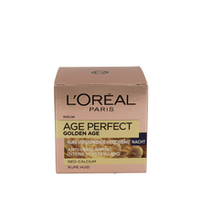 L'Oreal Paris Age perfect gold age nachtcreme pioenroos 50.00 Milliliter