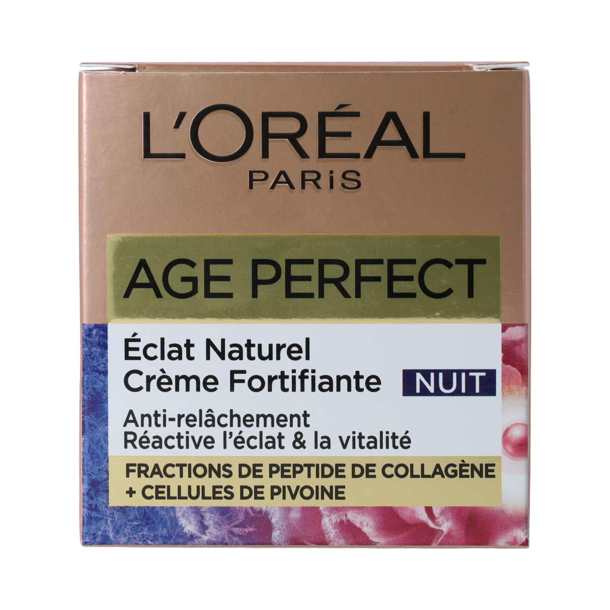 L'Oreal Paris Age perfect gold age nachtcreme pioenroos 50.00 Milliliter