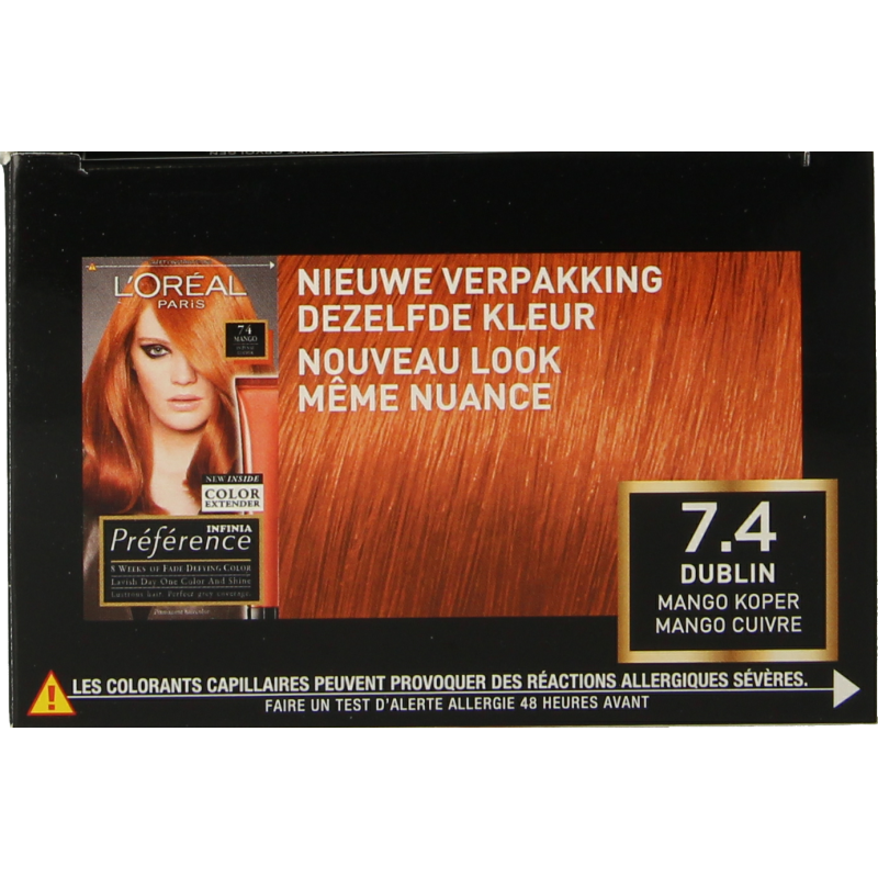 Preference 7.4 Dublin mango koper 1 Set