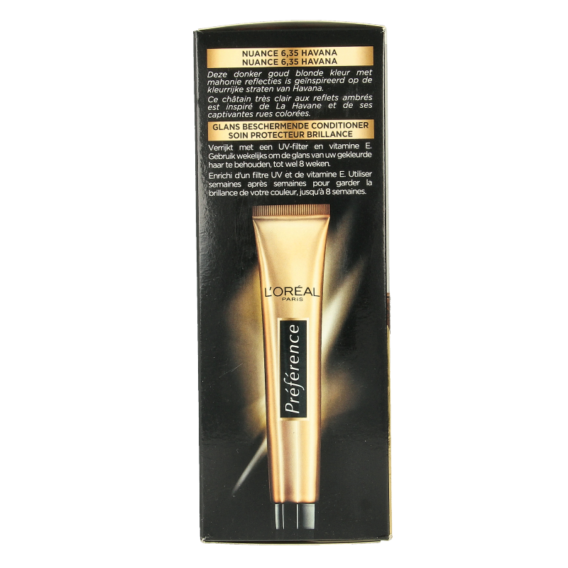 Preference 6.35 Havana donker goud mahonieblond  1 Set