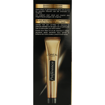 Preference 5.3 Virgin licht goudbruin 1.00 Set