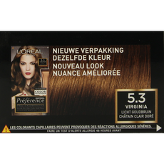 Preference 5.3 Virgin licht goudbruin 1 Set
