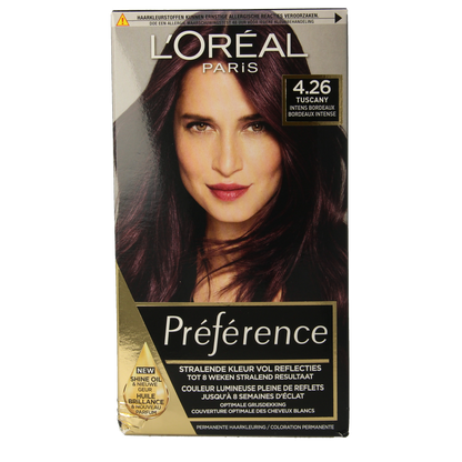 Preference 4.26 Tuscany intens bordeaux  1.00 Set