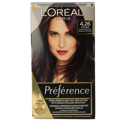 Preference 4.26 Tuscany intens bordeaux  1 Set