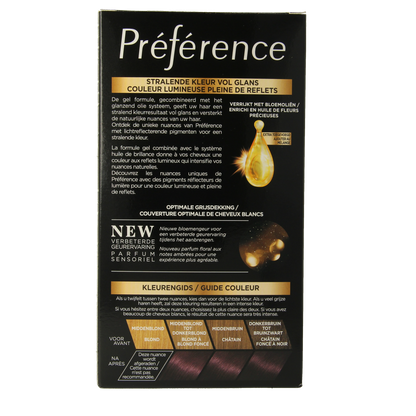 Preference 4.26 Tuscany intens bordeaux  1.00 Set