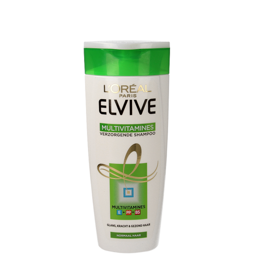 Elvive Shampoo multivit normaal haar 250 Milliliter