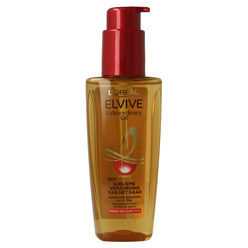 Elvive Haarolie extraordinary oil gekleurd haar 100 Milliliter