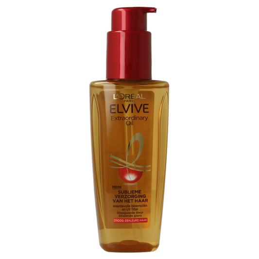 Elvive Haarolie extraordinary oil gekleurd haar 100 Milliliter