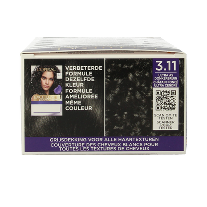Excellence Cool creme 3.11 ultra as donkerbruin 1.00 Set