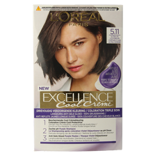 Excellence Cool creme 5.11 ultra as lichtbruin 1 Sachets