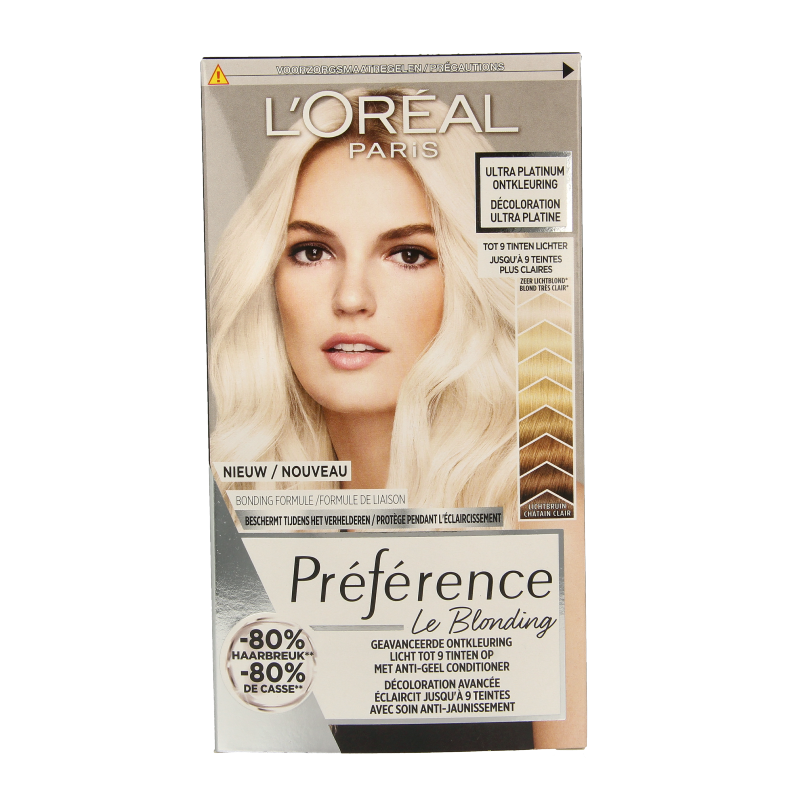 Preference Bleach ultra platinum ontkleuring 1 Set