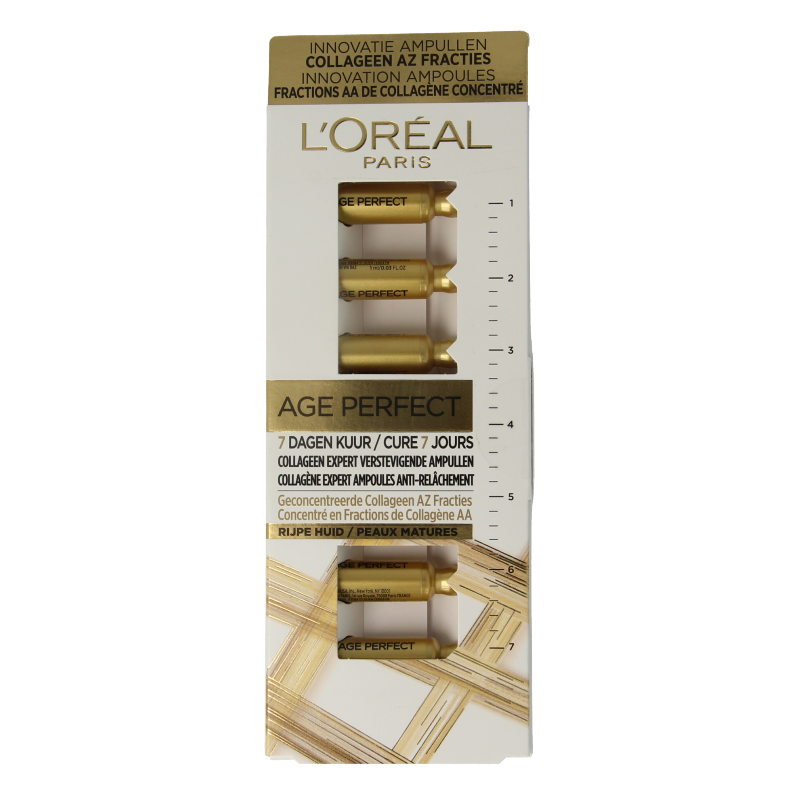 L'Oreal Paris Age perfect ampullen 1.3ml 7 Stuks