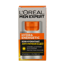 Men Expert Hydra energetic hydraterende gezichtscreme SPF15 50 Milliliter