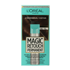 Magic Retouch Permanente haarkleuring nr 4 middenbruin 1 Stuks