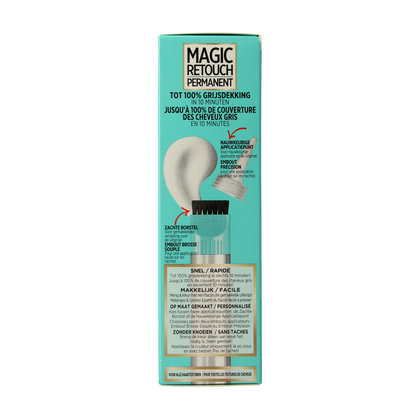 Magic Retouch Permanente haarkleuring nr 4 middenbruin 1.00 Stuks