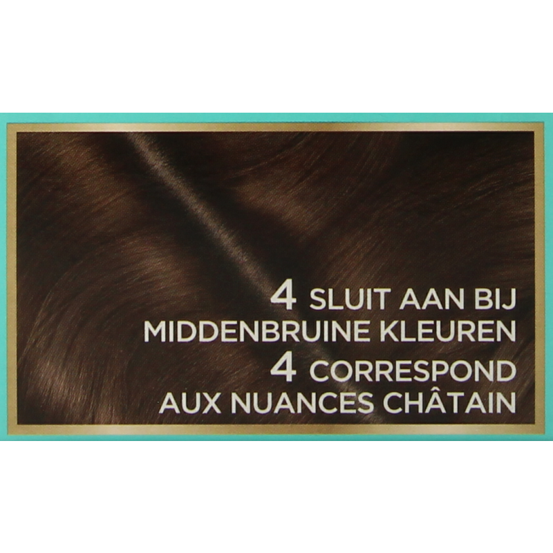 Magic Retouch Permanente haarkleuring nr 4 middenbruin 1 Stuks