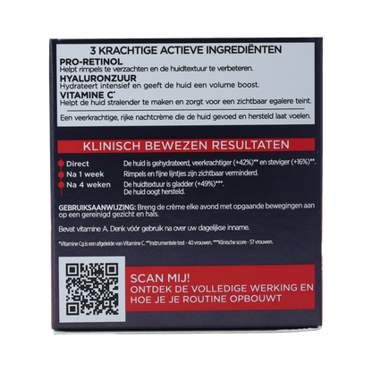 L'Oreal Paris Revitalift laser X3 nachtcreme 50.00 Milliliter