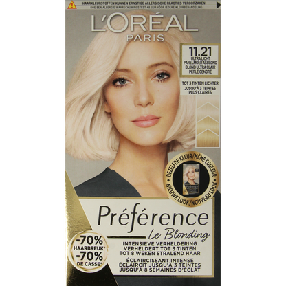 Preference 11.21 Ultra licht parelmoer asblond 1.00 Set