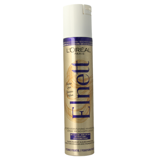 Elnett Purple hairspray sterke fixatie 200 Milliliter