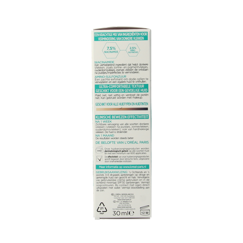 L'Oreal Paris Bright reveal dark spot serum 30 Milliliter