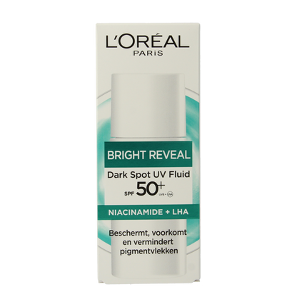L'Oreal Paris Bright reveal dark spot UV fluid SPF50+ 50.00 Milliliter