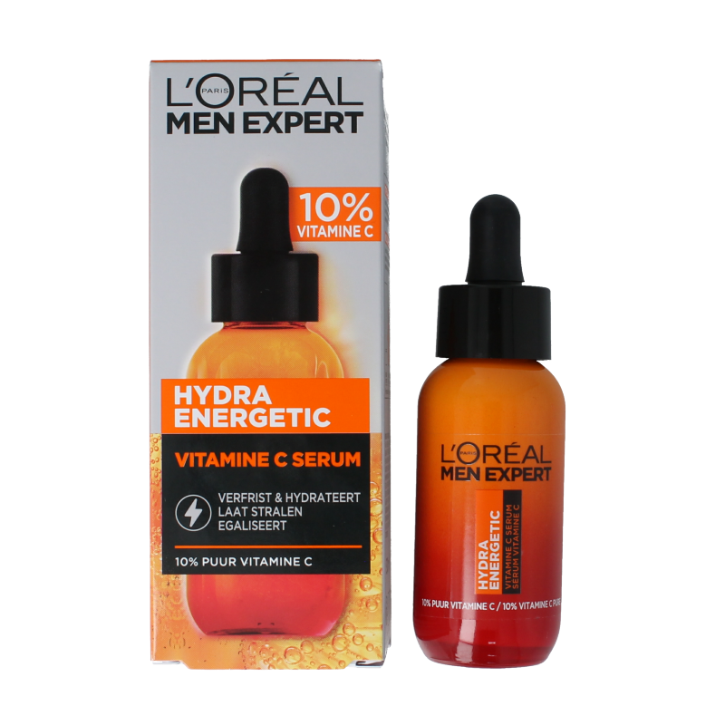 L'Oreal Paris Men expert hydra energetic serum vit C 30 Milliliter