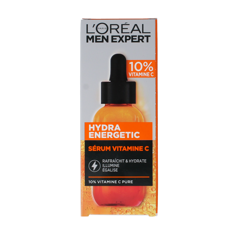 L'Oreal Paris Men expert hydra energetic serum vit C 30 Milliliter