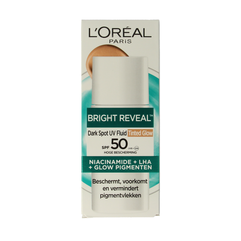 L'Oréal Paris Bright reveal tinted fluid medium 50 Milliliter
