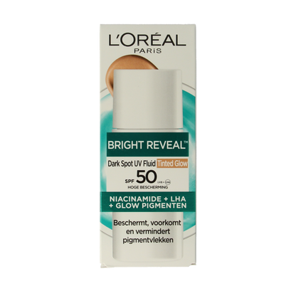 L'Oréal Paris Bright reveal tinted fluid medium 50 Milliliter