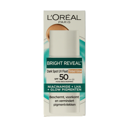 L'Oréal Paris Bright reveal tinted fluid medium 50 Milliliter
