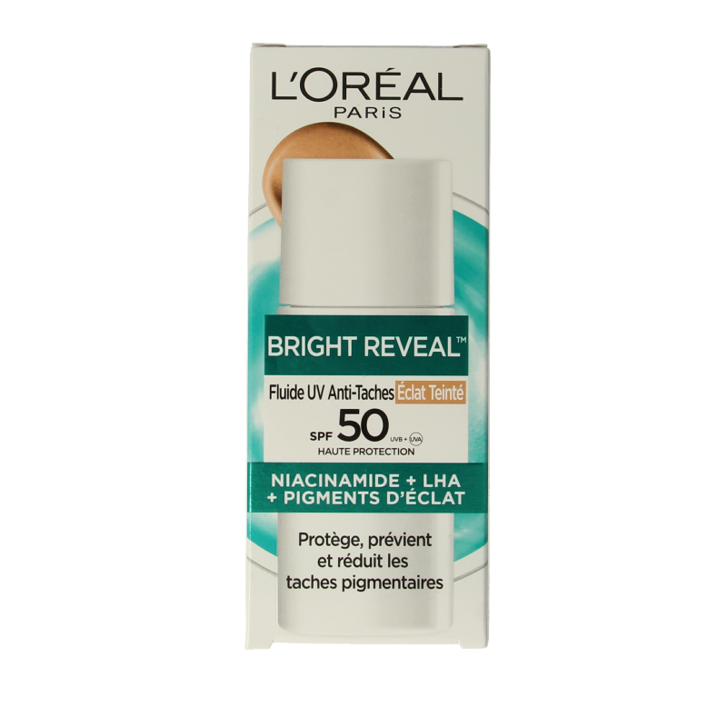 L'Oréal Paris Bright reveal tinted fluid medium 50 Milliliter