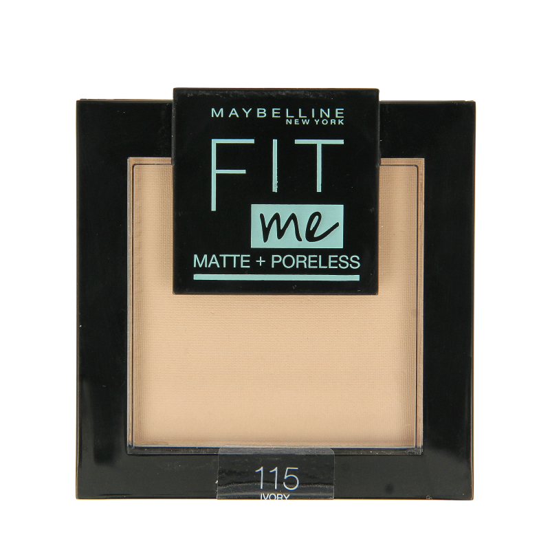 Maybelline Fit Me matte & poreless powder 115 ivory  1 Stuks