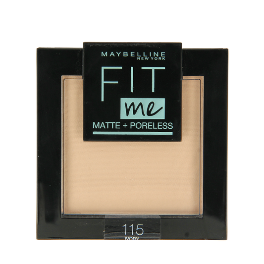 Maybelline Fit Me matte & poreless powder 115 ivory  1 Stuks