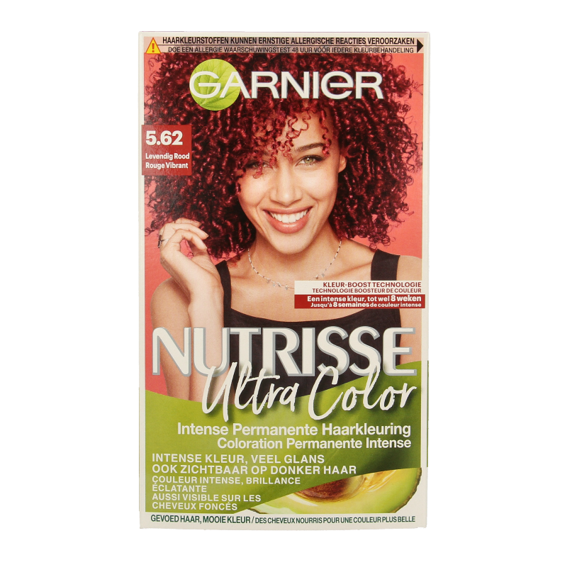 Nutrisse Nutrisse ultra color 5.62 levendig rood  1 Set