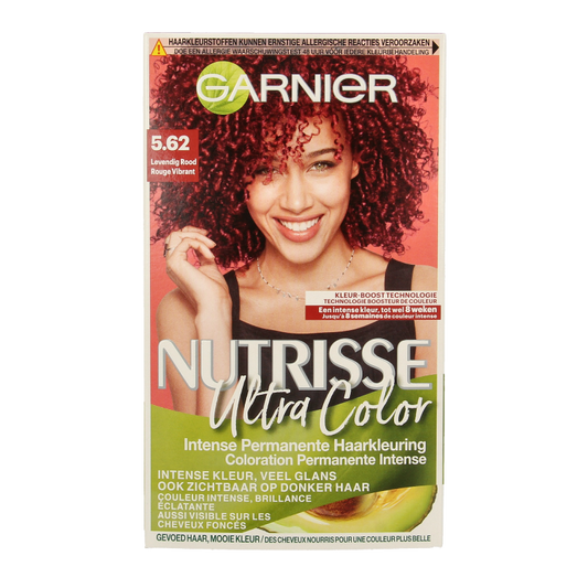 Nutrisse Nutrisse ultra color 5.62 levendig rood  1 Set