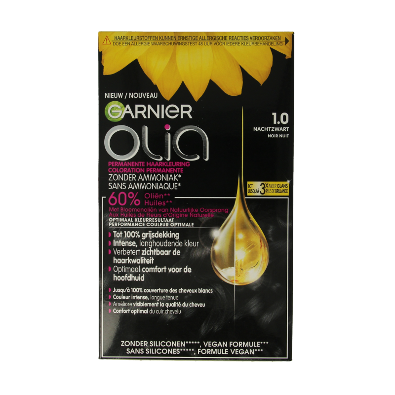 Garnier Olia 1.0 night black 1 Set