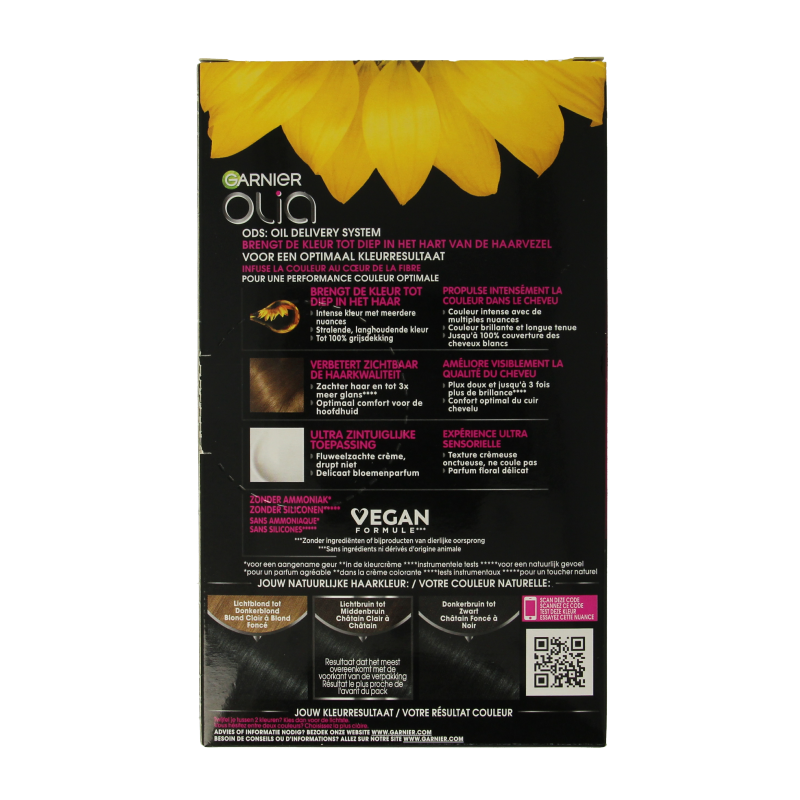 Garnier Olia 1.0 night black 1 Set