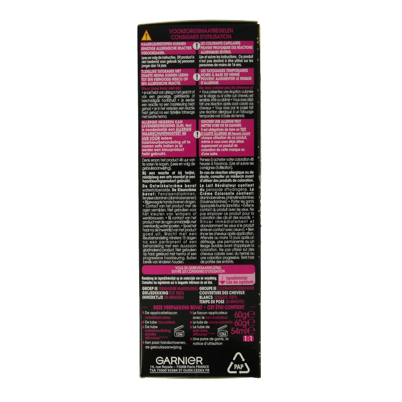 Garnier Olia 1.0 night black 1 Set