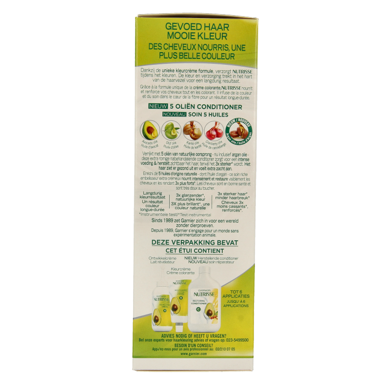 Nutrisse Nutrisse 3.23 violet donker bruin  1 Set