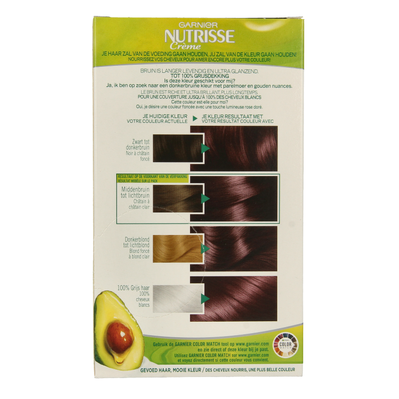 Nutrisse Nutrisse 3.23 violet donker bruin  1 Set