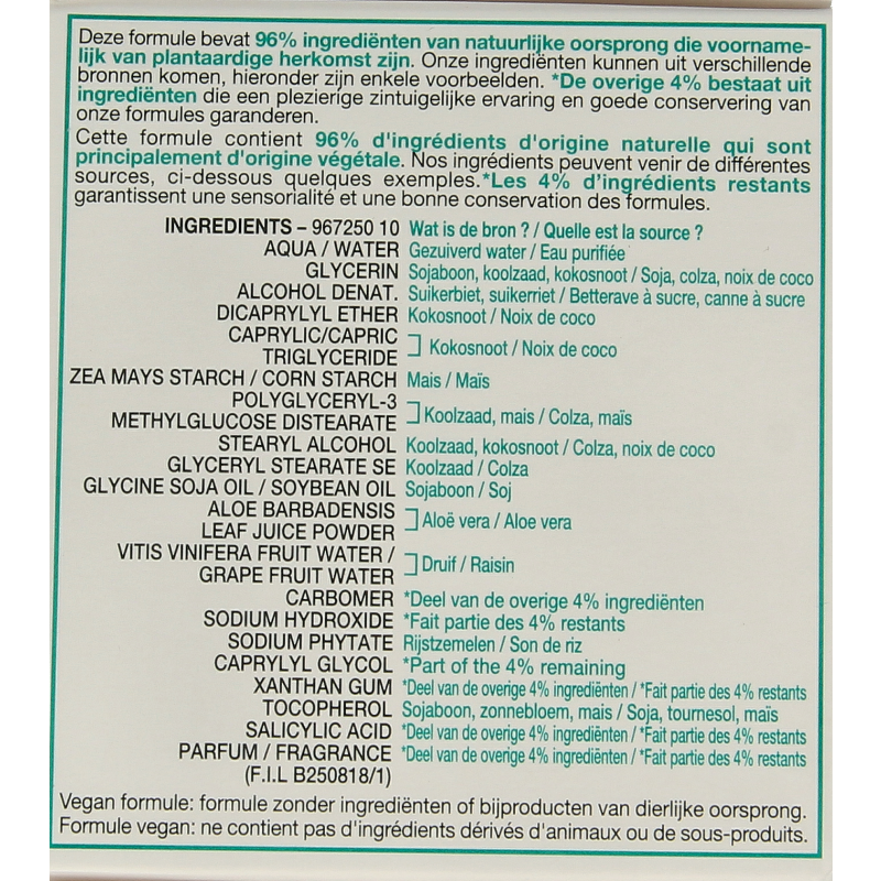 Garnier SkinActive botanische dagcreme aloe 50 Milliliter