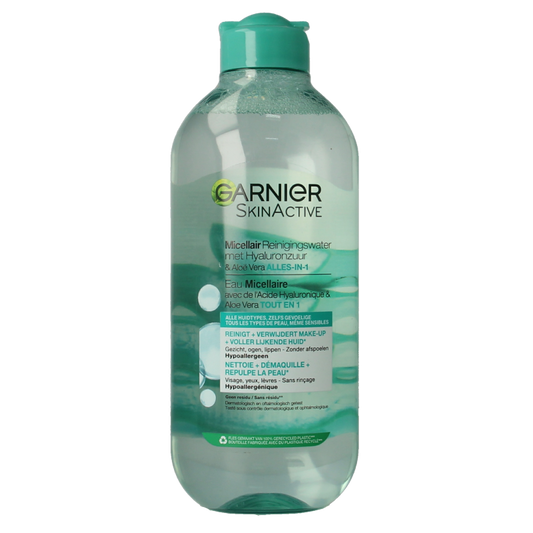 Garnier SkinActive micellair water hyaluronzuur aloe vera 400 Milliliter