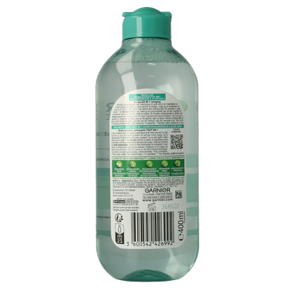 Garnier SkinActive micellair water hyaluronzuur aloe vera 400 Milliliter